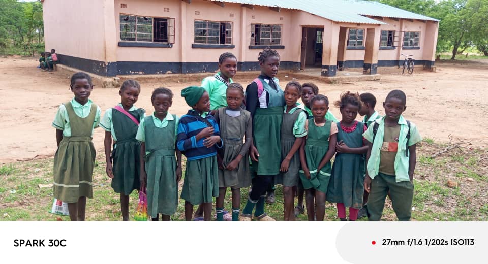 Students at Mumbwa school